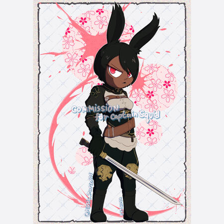 FF14 OC: VIRI - DYNAMIC CHIBI ILLUST